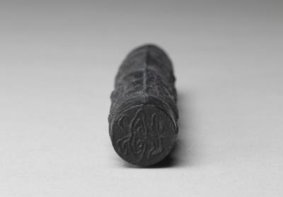 图片[3]-Columnar inkstick with dragon decoration, Fang Yulu, Ming dynasty (1368-1644)-China Archive